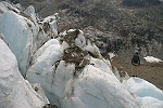 L'homme face au glacier