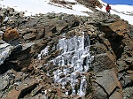 Stalactites de glace