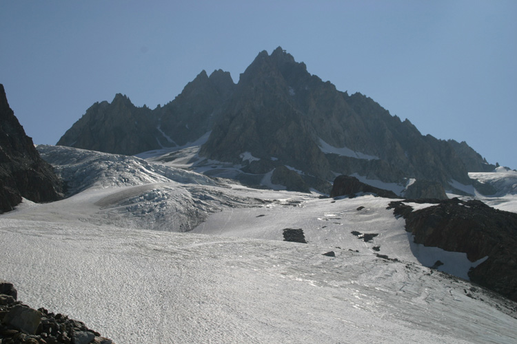 L'Aiguille du Tour et sa table (de pique-nique)