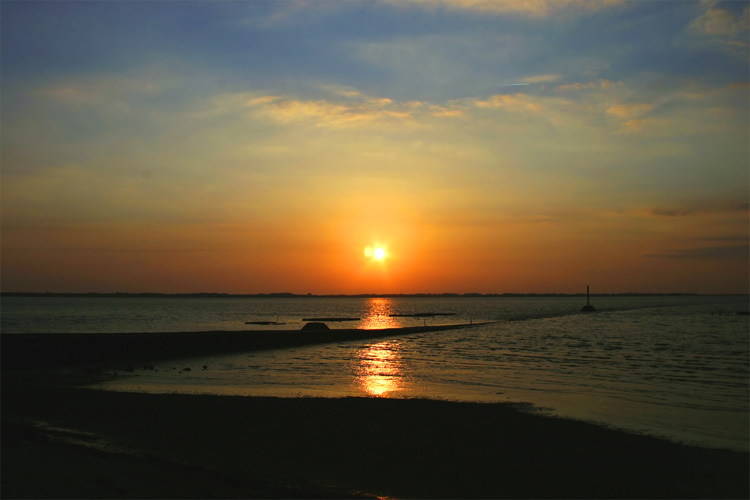 Coucher de soleil sur Noirmoutier