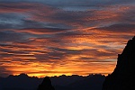 Premires lueurs sur l'Oberland suisse