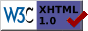 Valid XHTML 1.0!