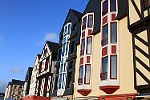 Couleurs vives en faade