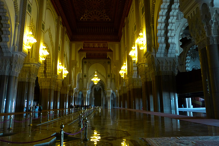 Dans la Grande Mosque